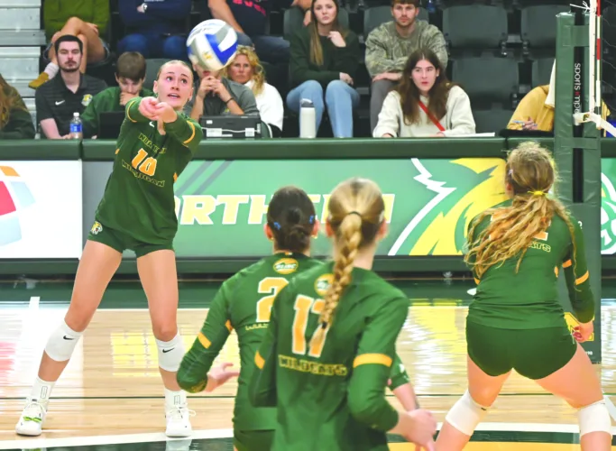 NMU volleyball travels to nationally ranked GVSU today